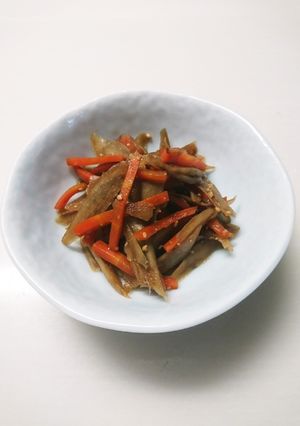 にんじん＆ごぼうのきんぴら-レシピのメイン写真