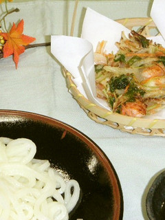 かきあげうどん(腎臓病食)-レシピのメイン写真