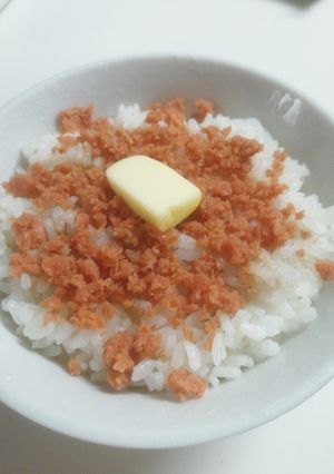 鮭バター飯-レシピのメイン写真