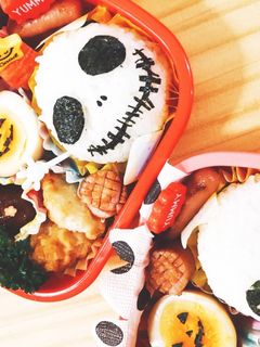 #幼稚園簡単キャラ弁★ハロウィンお弁当★-レシピのメイン写真