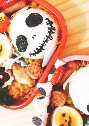 #幼稚園簡単キャラ弁★ハロウィンお弁当★-レシピのメイン写真