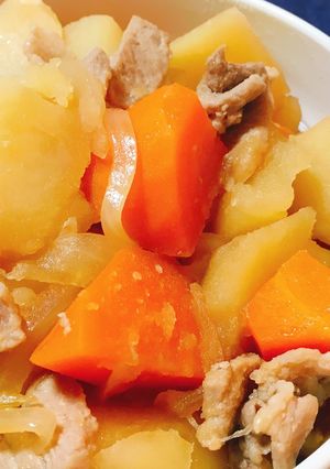 麺つゆだけで！簡単肉じゃが-レシピのメイン写真