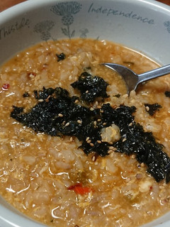 辛ラーメンスープ雑炊-レシピのメイン写真