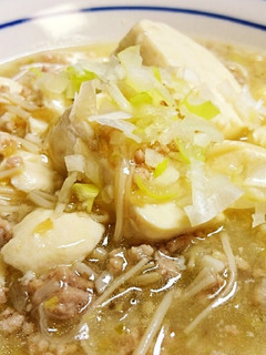 ゆず胡椒で和風の白麻婆豆腐-レシピのメイン写真