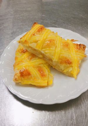 稲庭うどんでアップルパイ-レシピのメイン写真