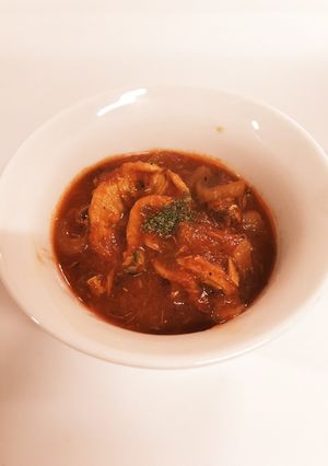 ❁鯖缶と乾物のトマト煮込み❁-レシピのメイン写真