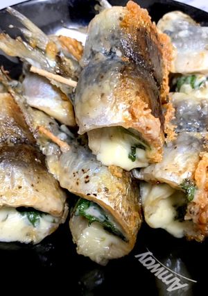 イワシロール焼き(無水鍋QC使用)-レシピのメイン写真