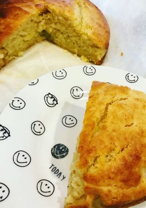 ちょー簡単材料５つ！ ヘルシー豆腐ケーキ-レシピのメイン写真