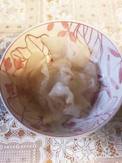 お手軽 大根の梅浅漬けオリジナル-レシピのメイン写真