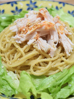 ゴマ香る!和風サラダパスタ-レシピのメイン写真