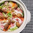 愛情たっぷり豚肉のミルフィーユ鍋.。゚