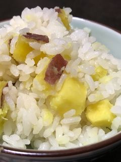 ほくほく*さつまいもごはん-レシピのメイン写真