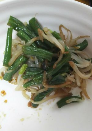 いんげん豆ともやしの炒め物-レシピのメイン写真