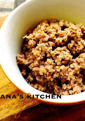 麺つゆで作る☆我が家の肉みそ♪♪-レシピのメイン写真