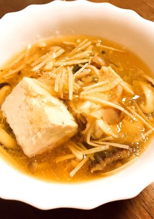 キノコと豆腐のおろし汁☆-レシピのメイン写真