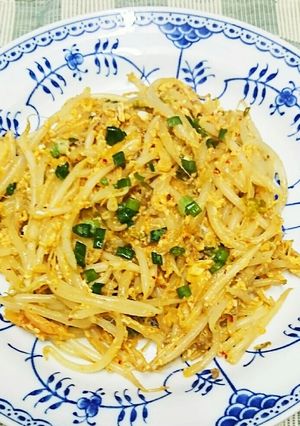 もやしキムチの卵とじ炒め-レシピのメイン写真