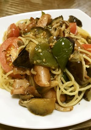 和風スパゲッティ-レシピのメイン写真