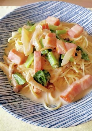 つゆボナーラ アレンジ編☆-レシピのメイン写真