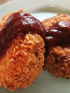 たっぷりキャベツ!我が家のメンチカツ-レシピのメイン写真