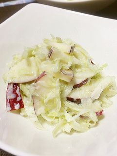 美容サラダ♪「林檎ヨーグルトサラダ」-レシピのメイン写真