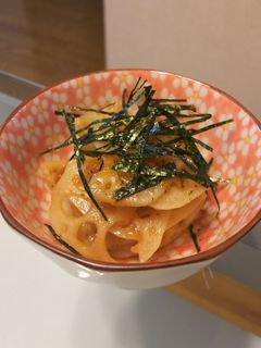 【簡単】レンコンの梅肉和え-レシピのメイン写真