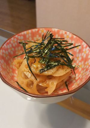 【簡単】レンコンの梅肉和え-レシピのメイン写真