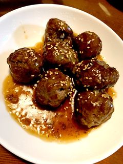 黒酢肉団子-レシピのメイン写真