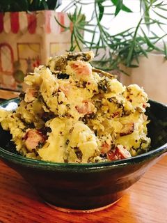 高菜とウィンナーのアレンジポテトサラダ♪-レシピのメイン写真