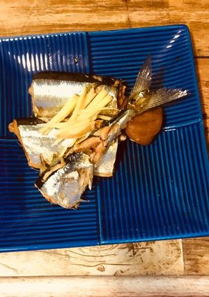 秋刀魚の梅干し煮-レシピのメイン写真