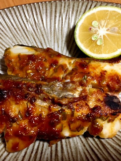 かぼす香るたらの味噌焼き-レシピのメイン写真