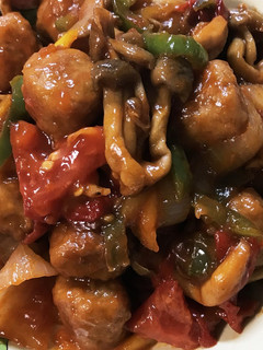 冷凍食品で簡単!肉団子で酢豚風♪-レシピのメイン写真