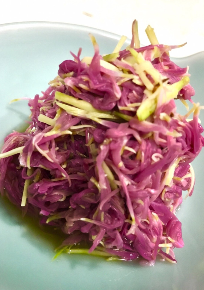 食用菊と生わさびの おひたし☆菊の茹で方-レシピのメイン写真