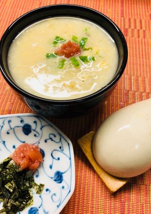 簡単美味しい♪鶏ガラ雑炊-レシピのメイン写真