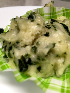 離乳食用☆米粉のほうれん草蒸しパン-レシピのメイン写真
