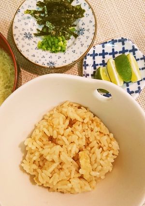 ほのかに松茸香る鮭炊き込みごはん-レシピのメイン写真