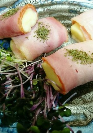 ぷちおかず♥ベビーチーズのベーコン巻き-レシピのメイン写真