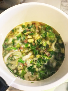 まるごとセロリとベーコンのスープ-レシピのメイン写真
