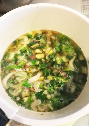 まるごとセロリとベーコンのスープ-レシピのメイン写真