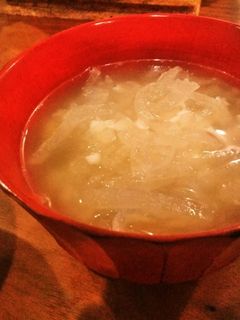 大根とすり胡麻とチーズの味噌汁-レシピのメイン写真