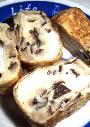 美味しい椎茸☆チーズの卵焼き♪-レシピのメイン写真