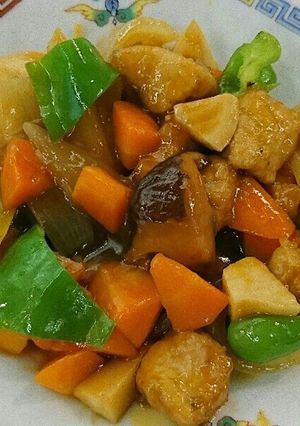 簡単！野菜たっぷり酢豚-レシピのメイン写真