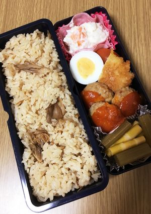 2018／10／12お弁当-レシピのメイン写真