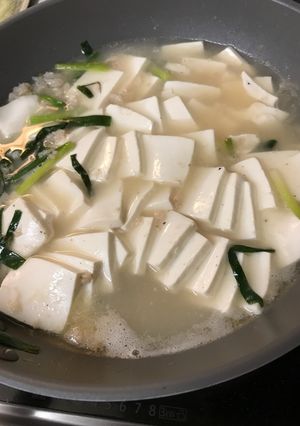 カニと豆腐の炒め煮-レシピのメイン写真