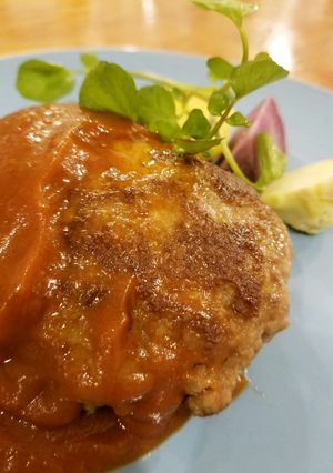 「つなぎは洛芋」柔らかハンバーグ-レシピのメイン写真