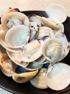 はまぐりの酒蒸し-レシピのメイン写真