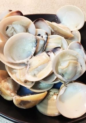 はまぐりの酒蒸し-レシピのメイン写真