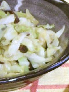 キャベツの和え物(腎臓病食)-レシピのメイン写真