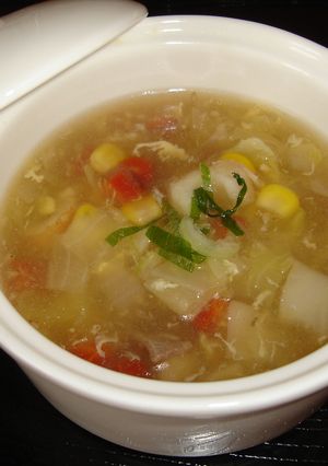 ☆★とろ～り　食べるスープ★☆-レシピのメイン写真