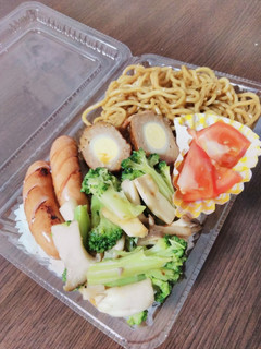 焼きそば弁当-レシピのメイン写真