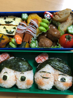 おしり探偵弁当-レシピのメイン写真